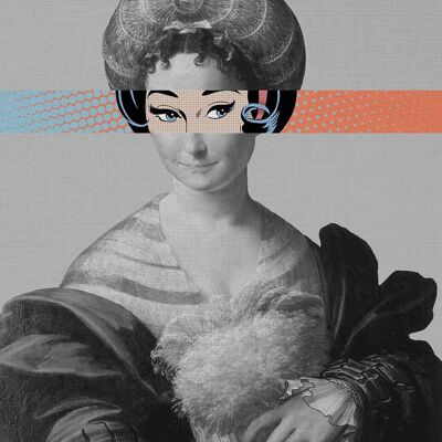 Pop Portrait Gentildonna Aqua Pêche