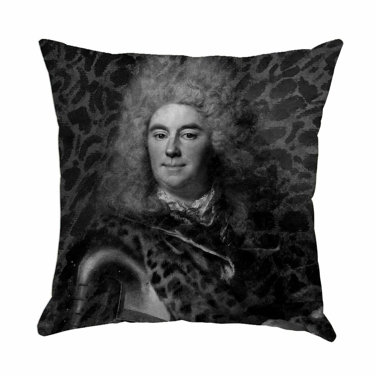 Copricuscino con stampa leopardata uomo 1