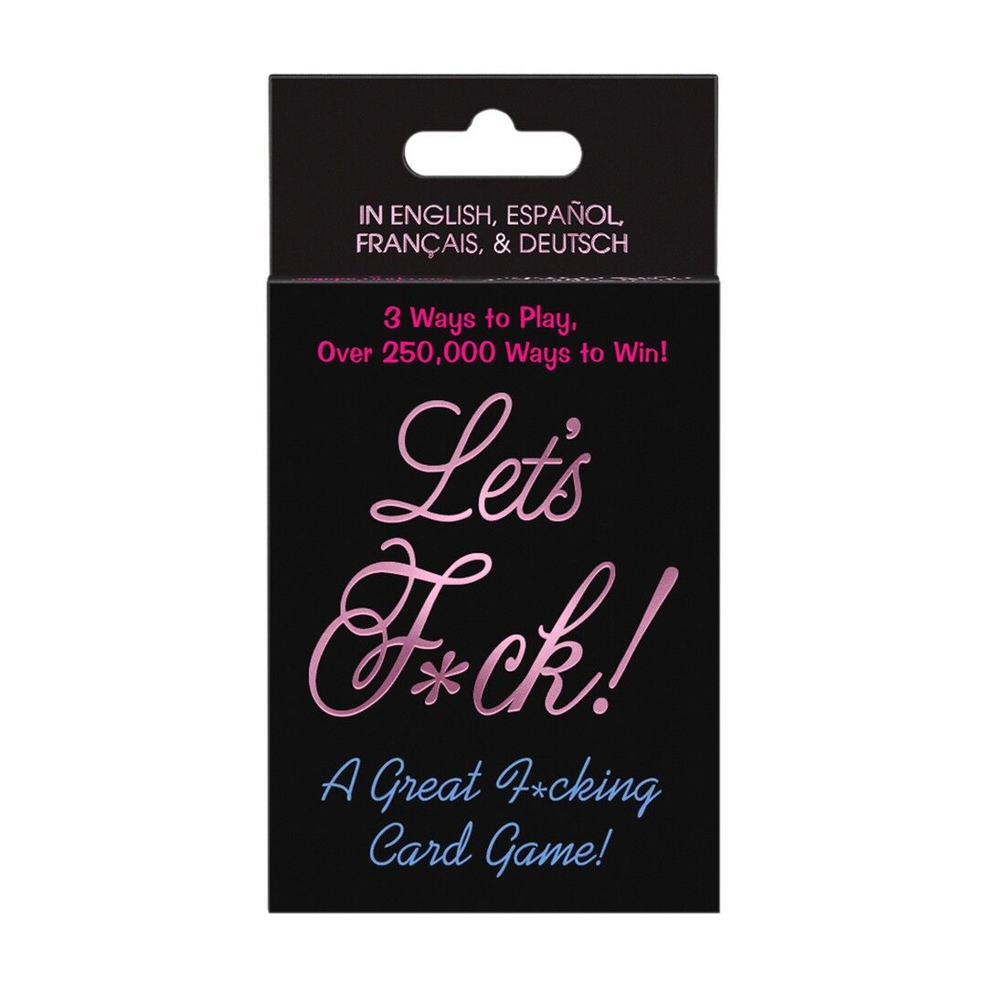 Lass uns ficken Kartenspiel