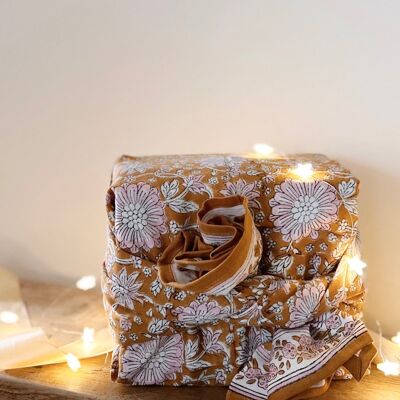 Foulard Adulte Dheli Safran