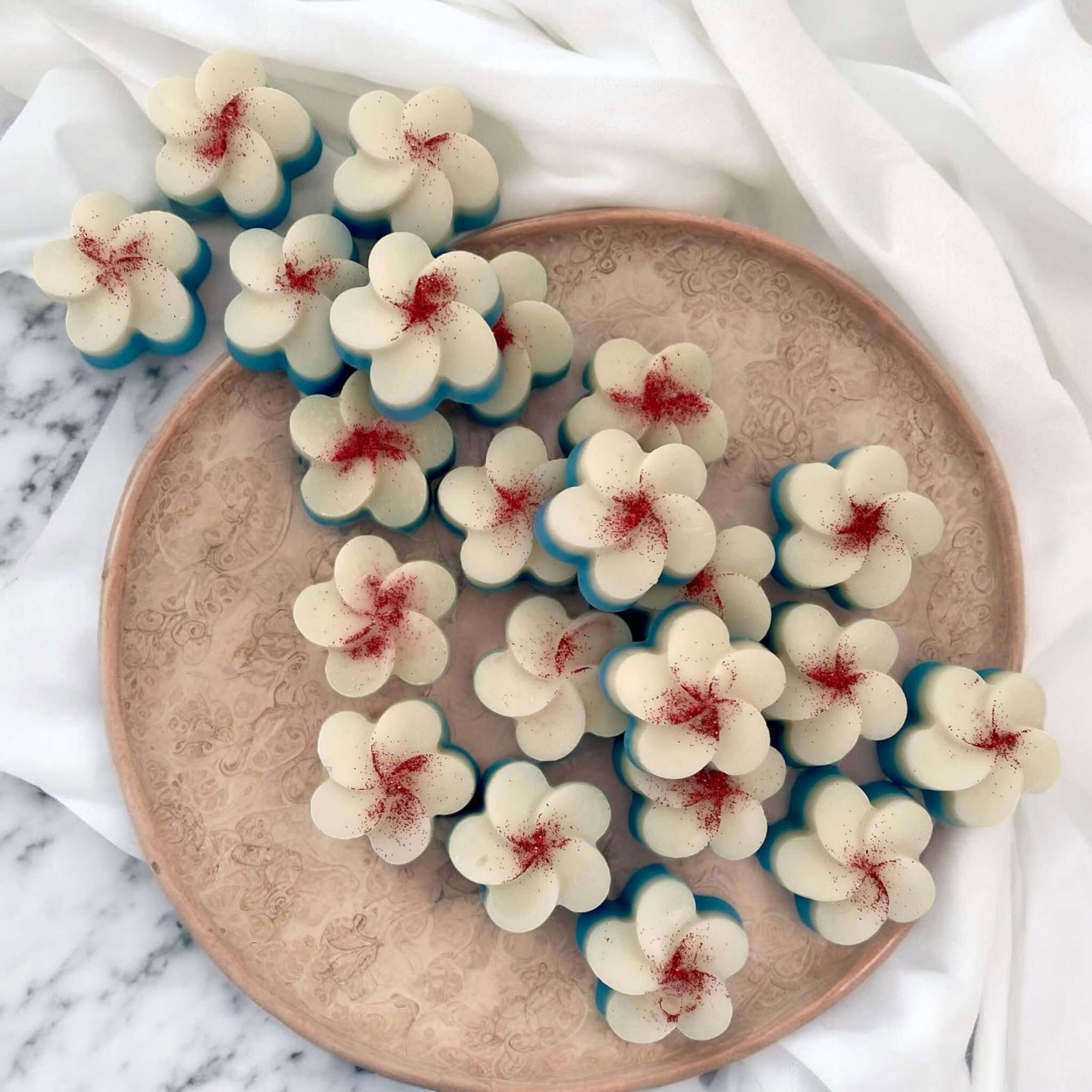 Bonbon Schtroumpf - Fondant parfumé à la cire de colza 16g