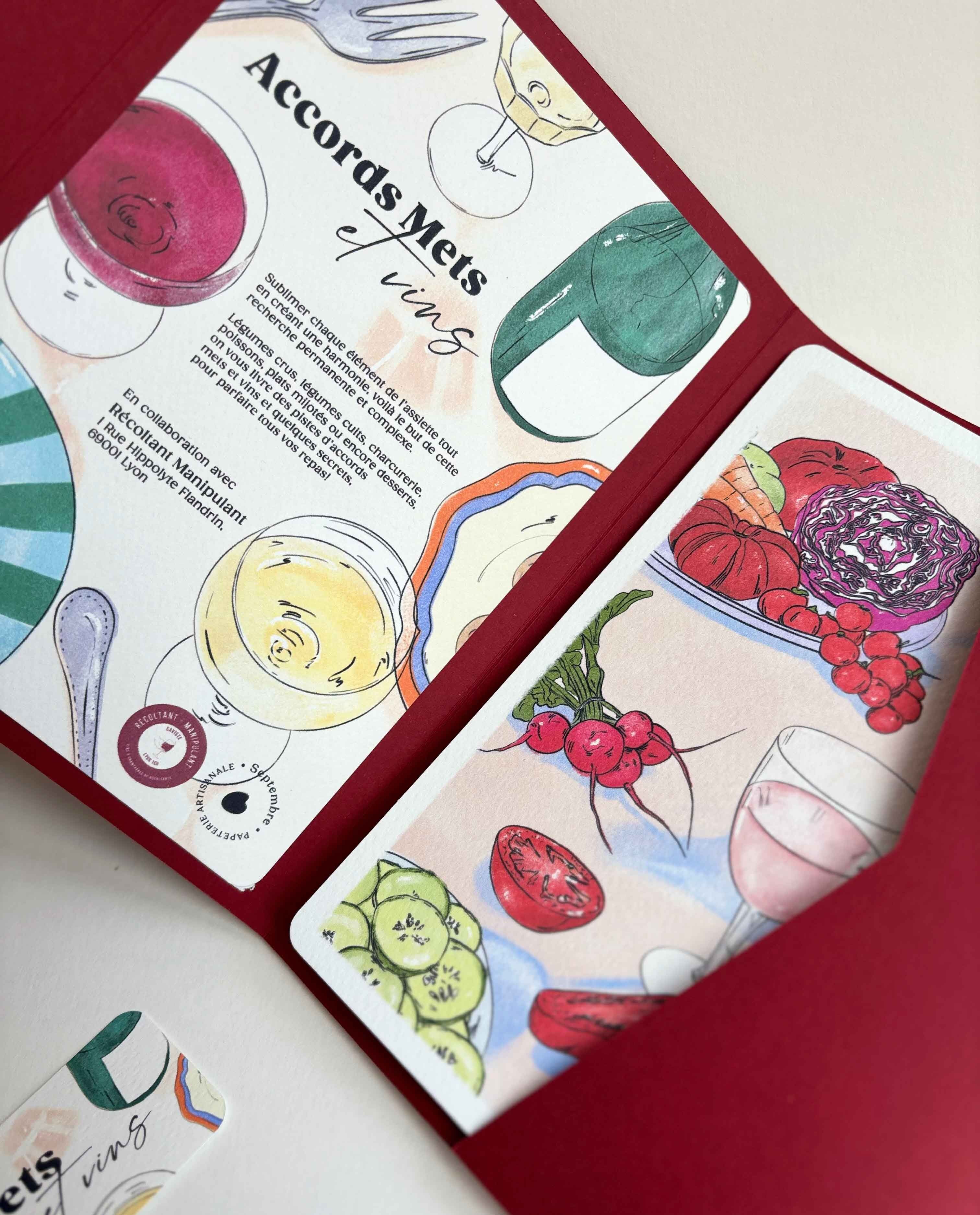 Der Food & Wine Pairing Guide – Illustrierte Karten der besten Kombinationen