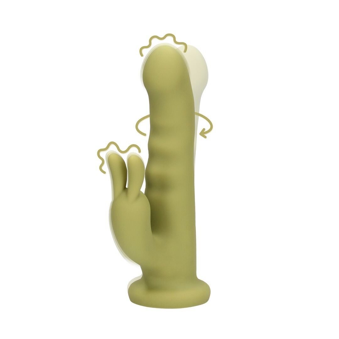 Loveline by Shots – rotierender Rabbit-Vibrator aus ultraweichem Silikon – …