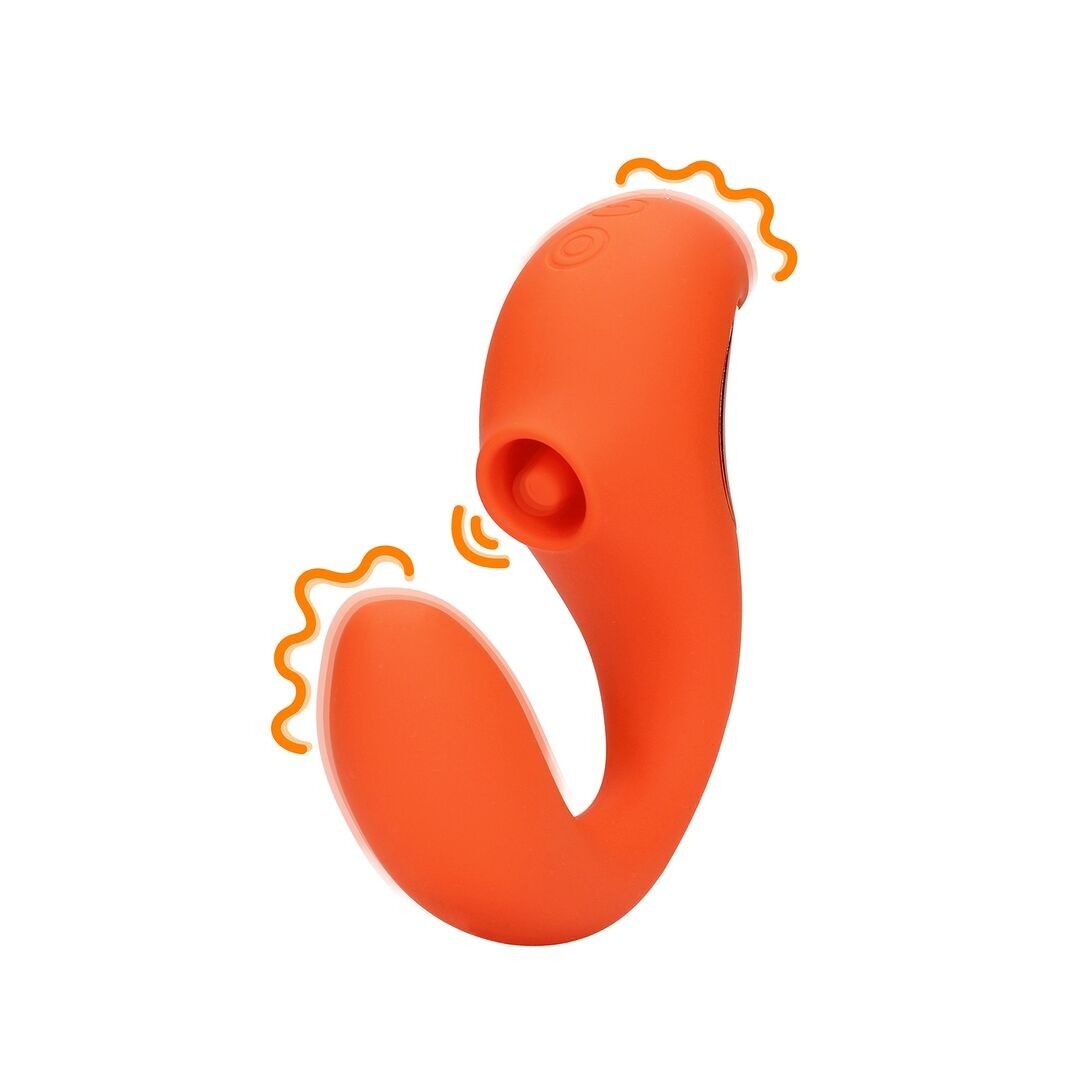 Loveline by Shots – G-Punkt-Vibrator mit Klitorispuls – Wild Orange – U...