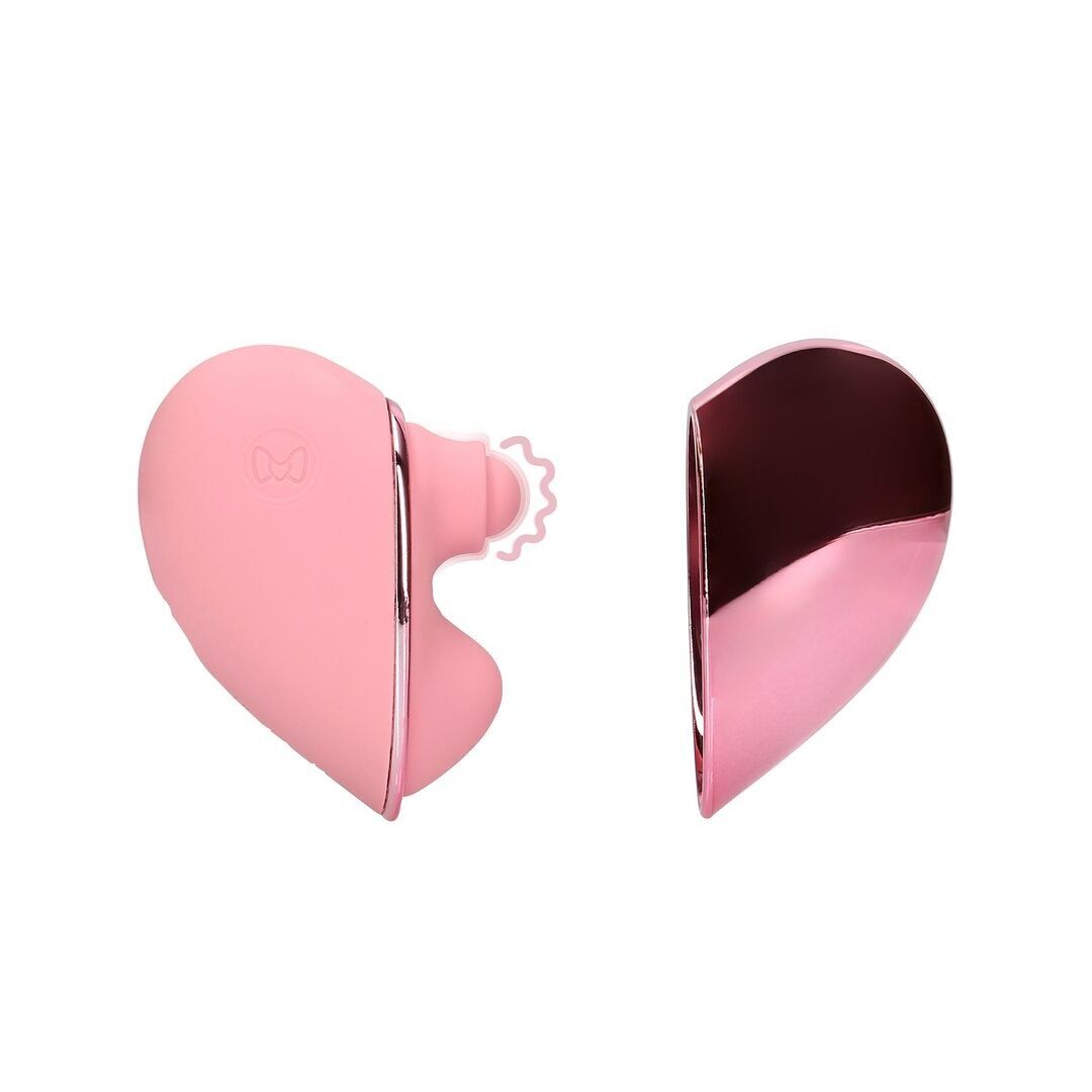 Loveline by Shots – Tapping Heart Vibrator – Pink Arabesque – Pink Arabesque
