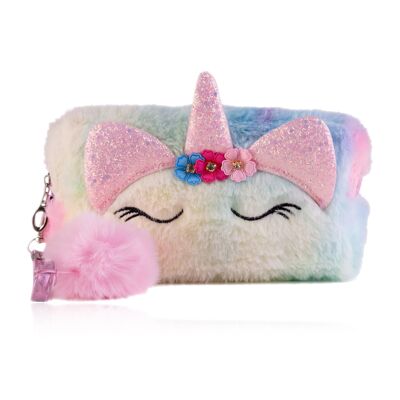 Neceser peluche UNICORNIO (18x13x7 cm)-3161015