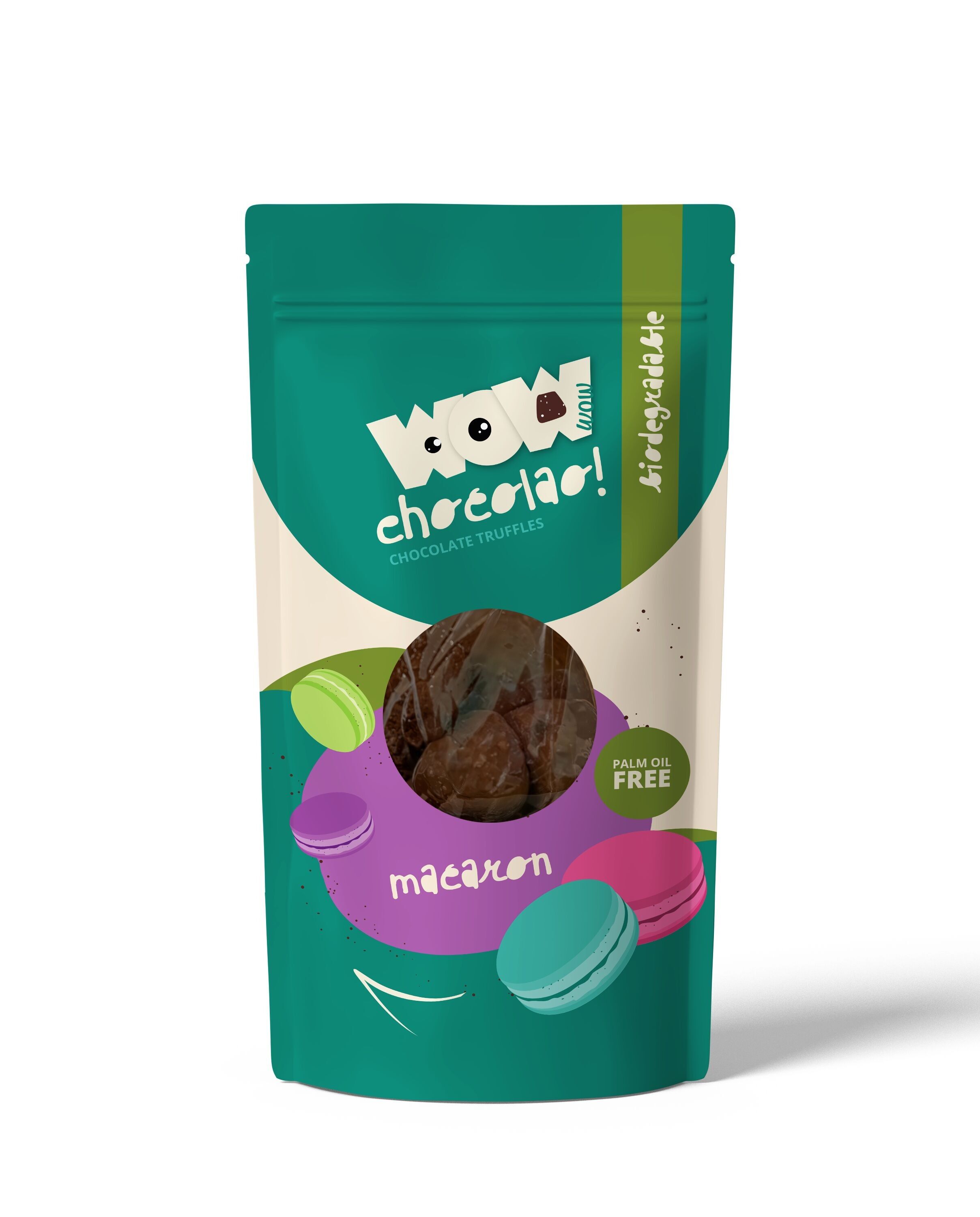 Macaron - Busta biodegradabile da 200g