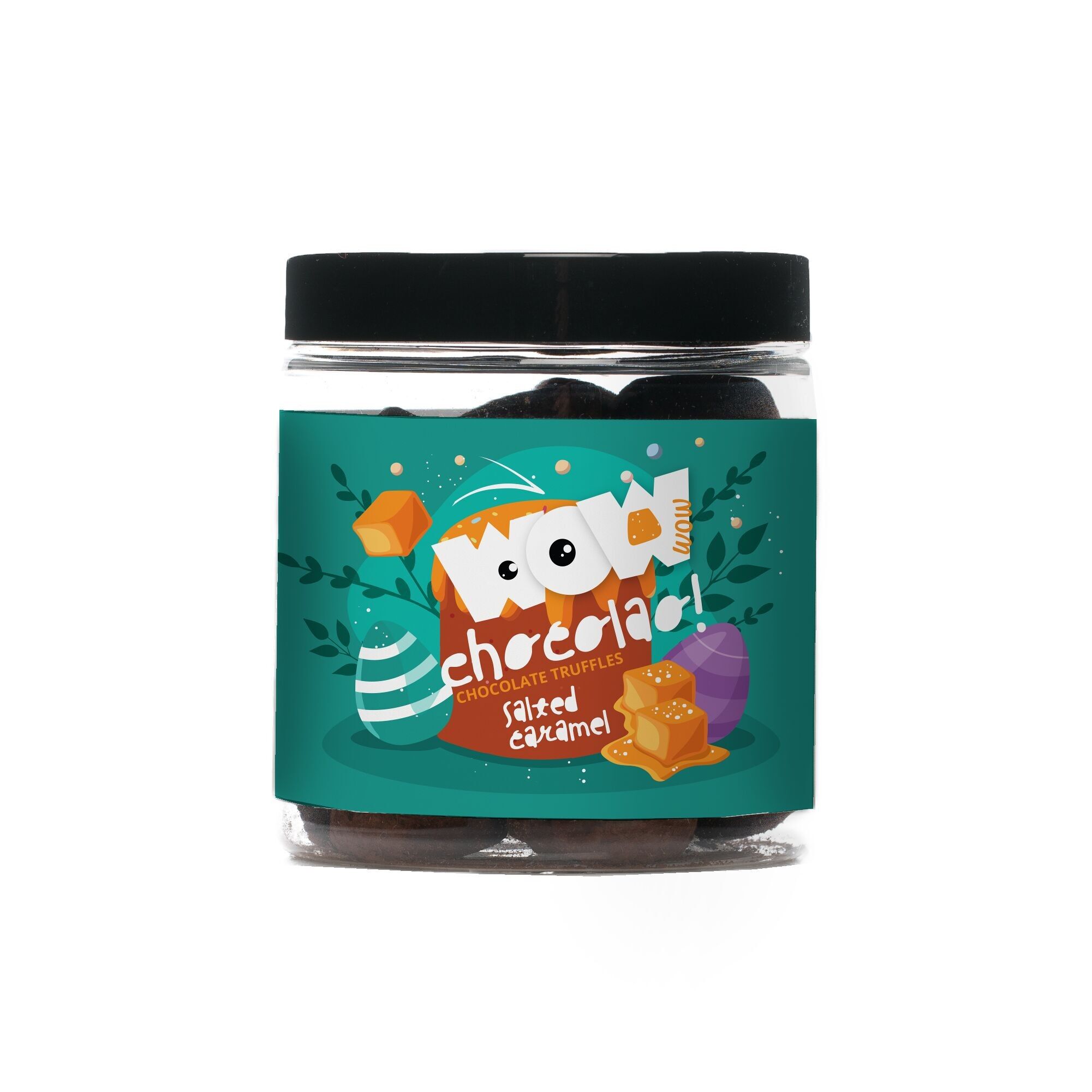 Salted Caramel chocolate truffles - Easter Gifting jar 130g