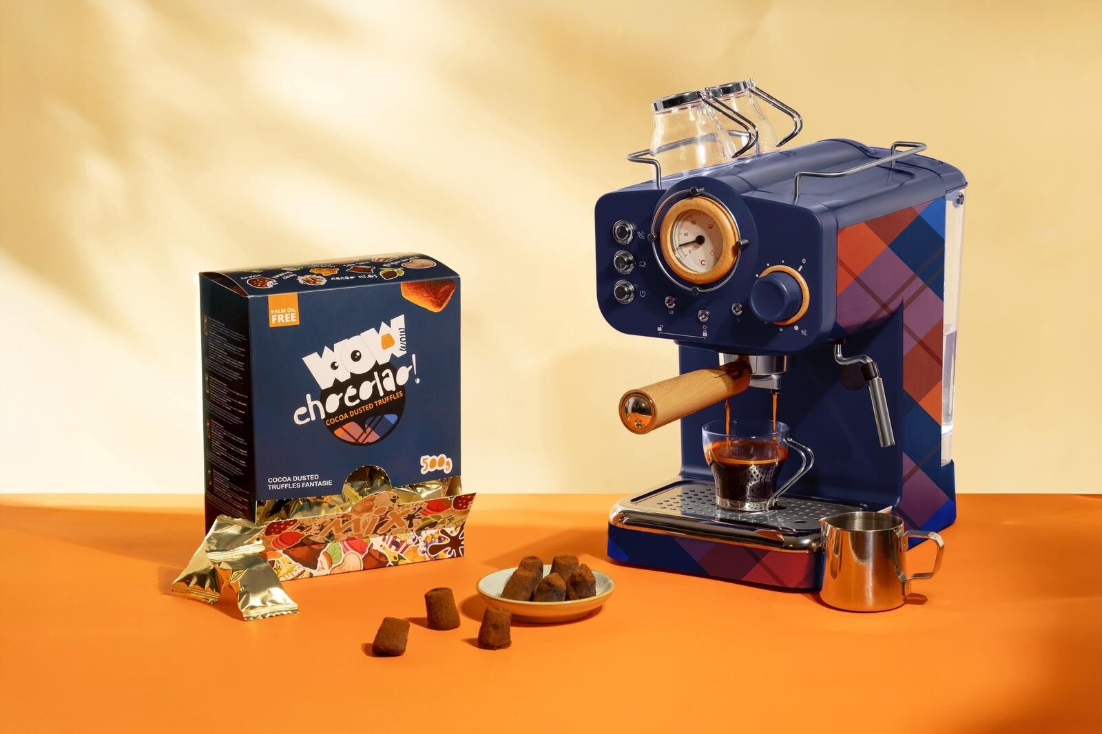 Trufas envueltas individualmente - Caja dispensadora 500g