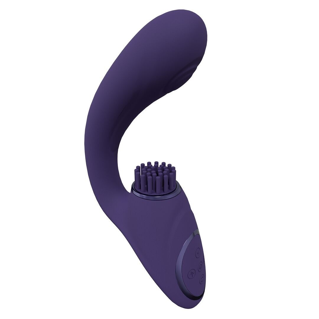 VIVE by Shots - Gen - Vibrador G-Spot Triple Motor con Olas de Pulso y Cerdas...