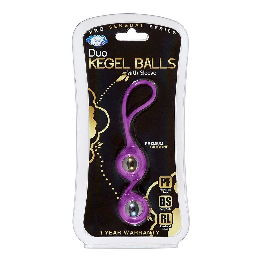 Duo Kegel Balls with Sleeve