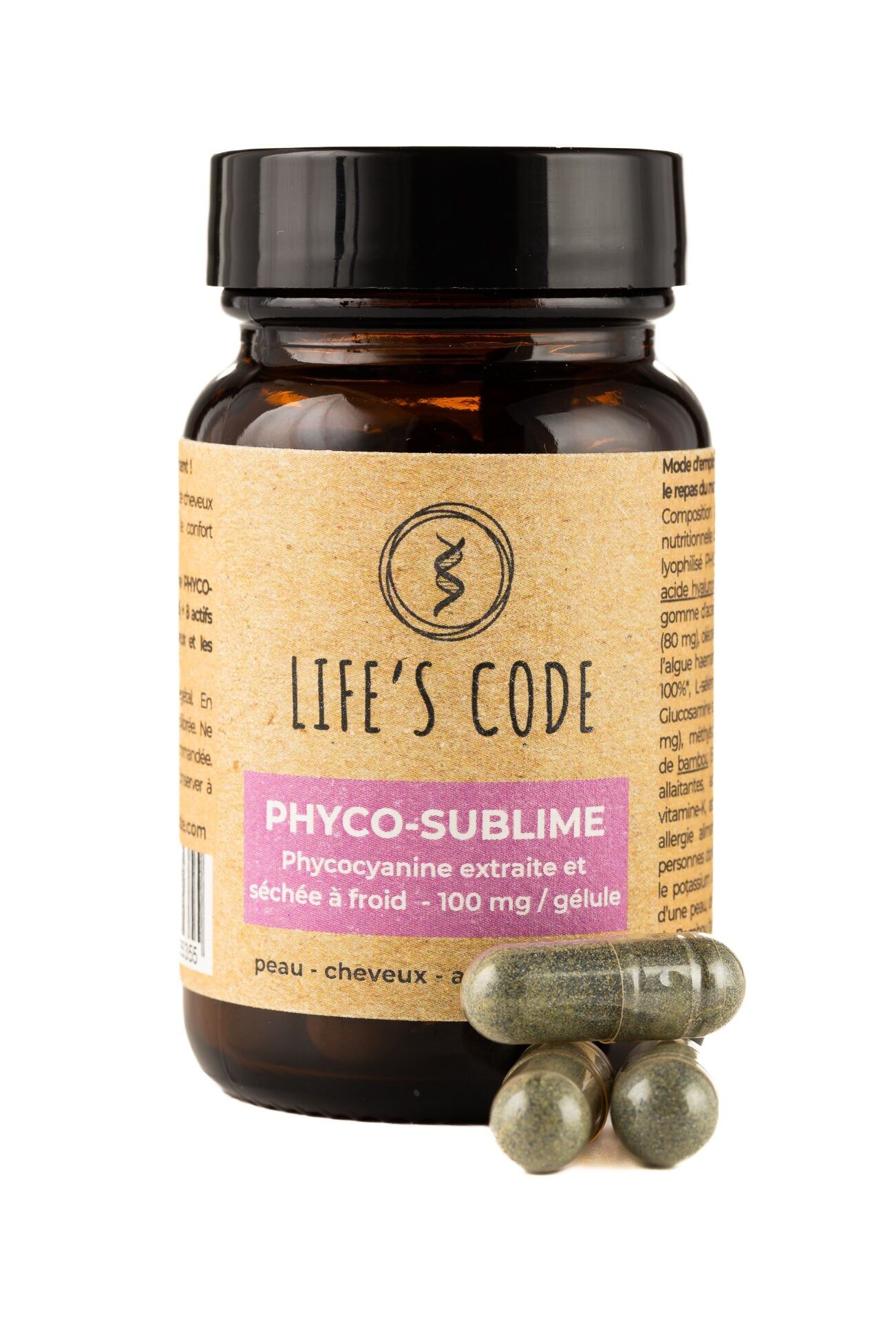 Phyco-Sublime – Premium-Antioxidans für Haut, Haare und Nägel (60-180 Kapseln)