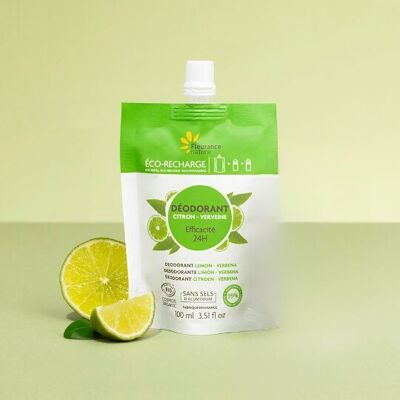 LEMON DEODORANT REFILL - ORGANIC VERBENA - summer