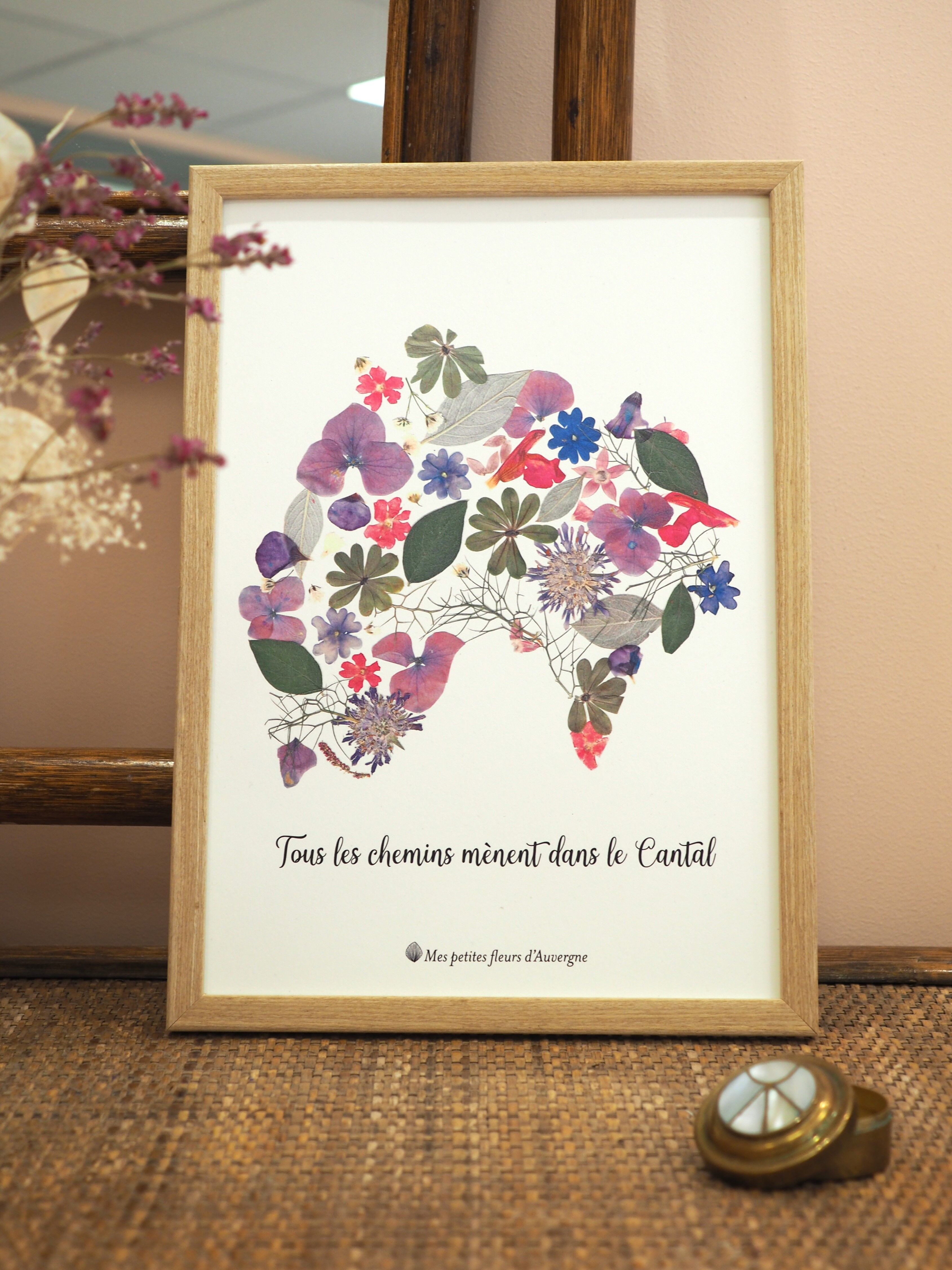 Manifesto dell'erbario del Cantal A4 (21x30cm)