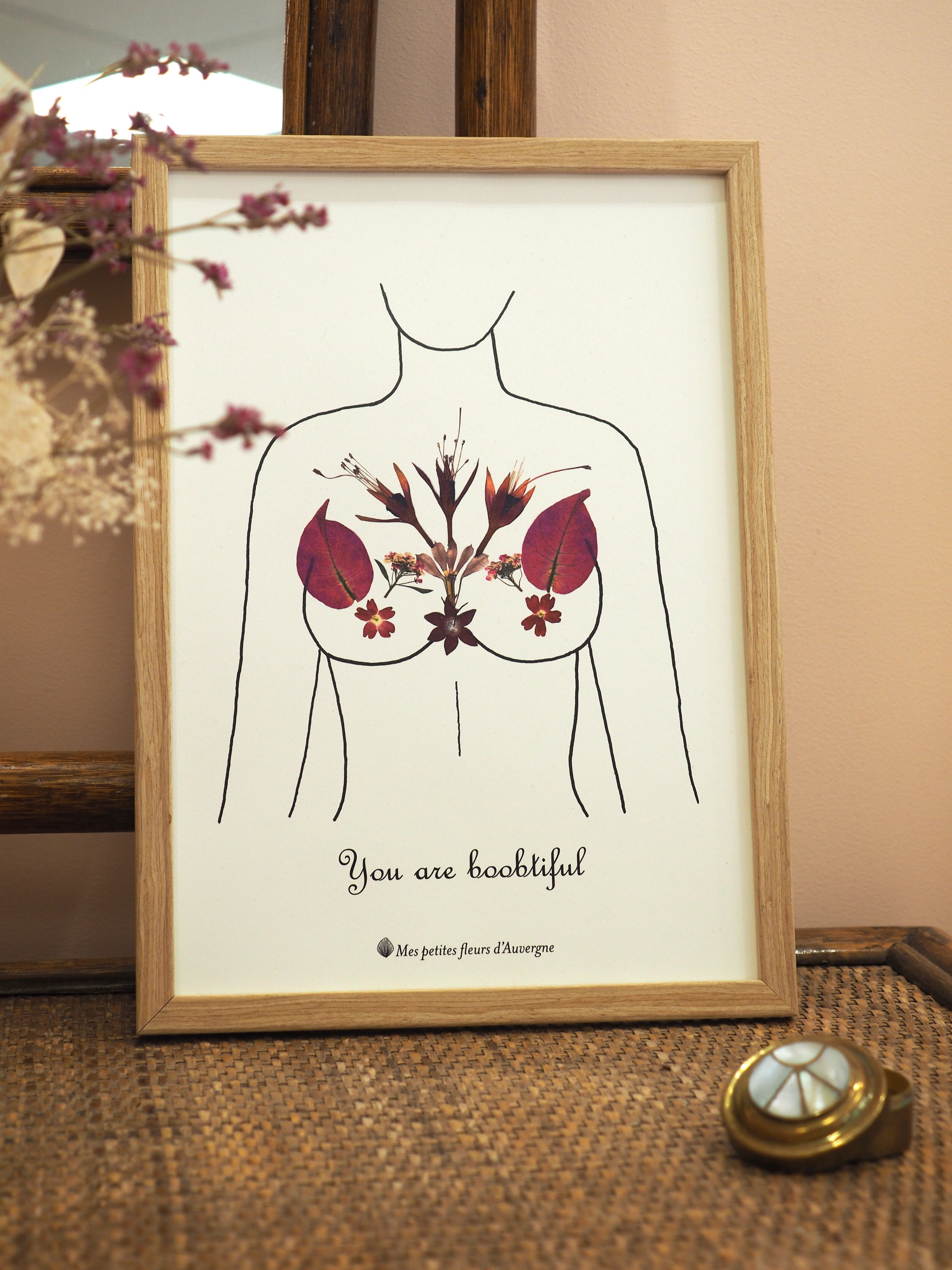 Poster di Boobtiful Herbarium A4 (21x30cm)