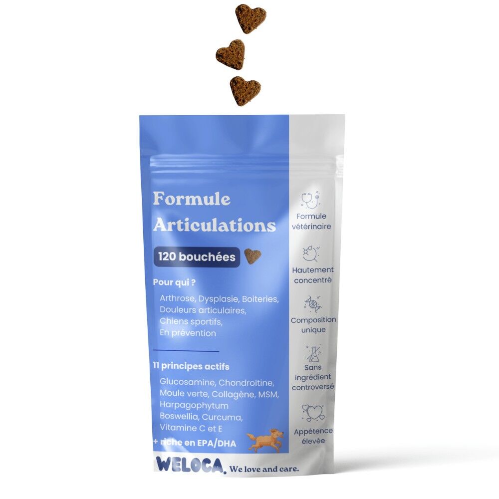 Fórmula para articulaciones - Perros - 120 bocados