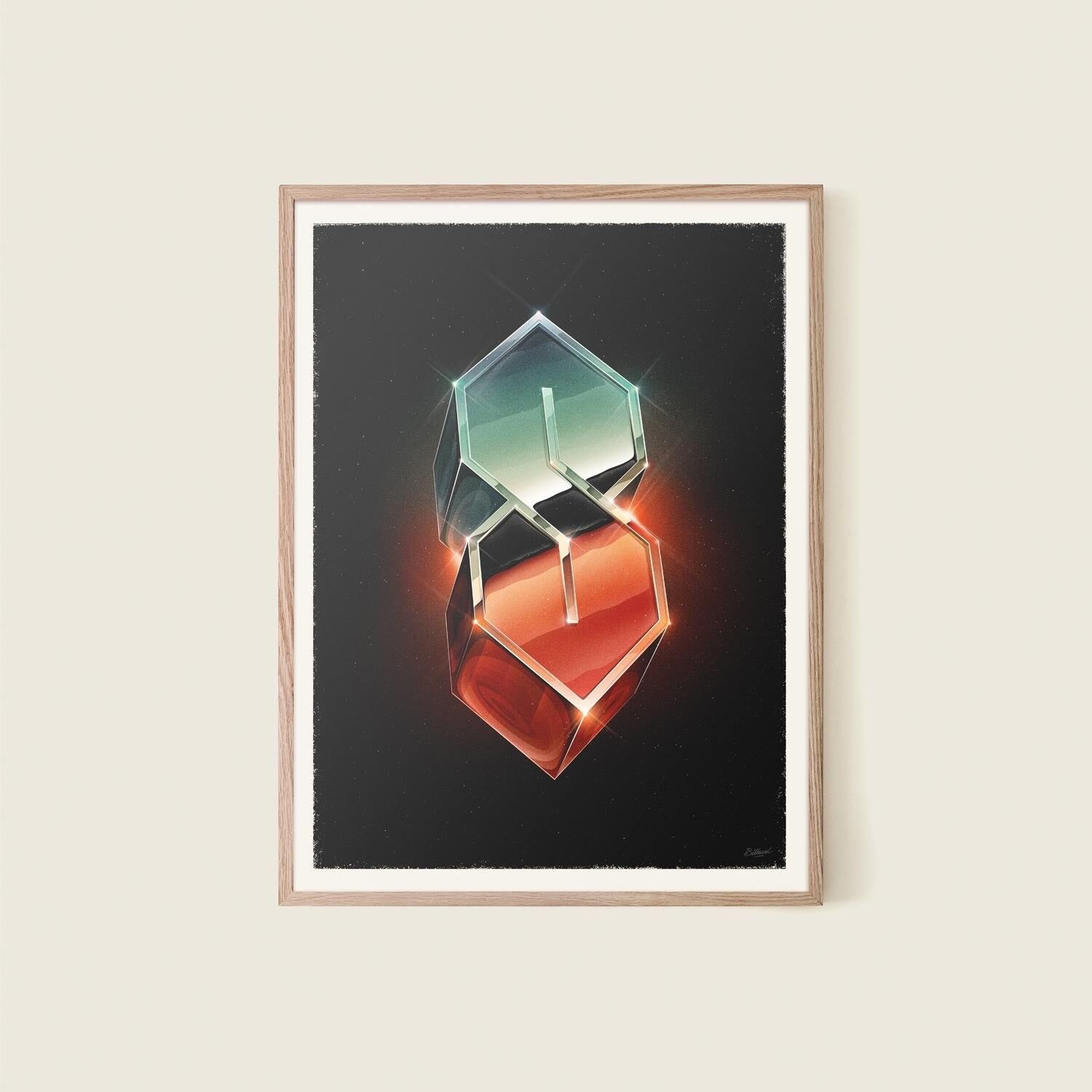 Poster - Das legendäre S (30x40cm)