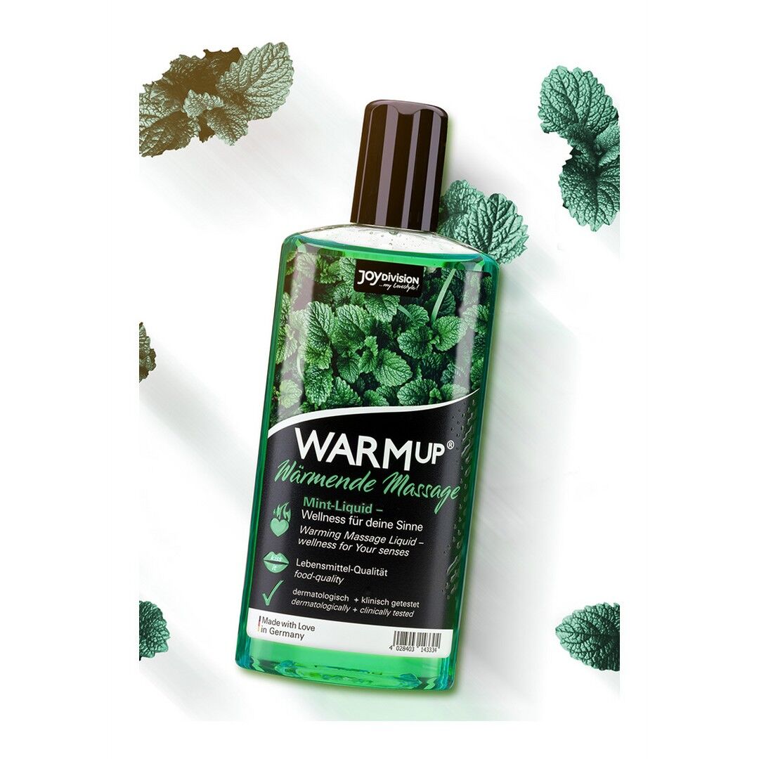 WARMup - Flavored Warming Lubricant - Mint - 5 fl oz / 150 ml