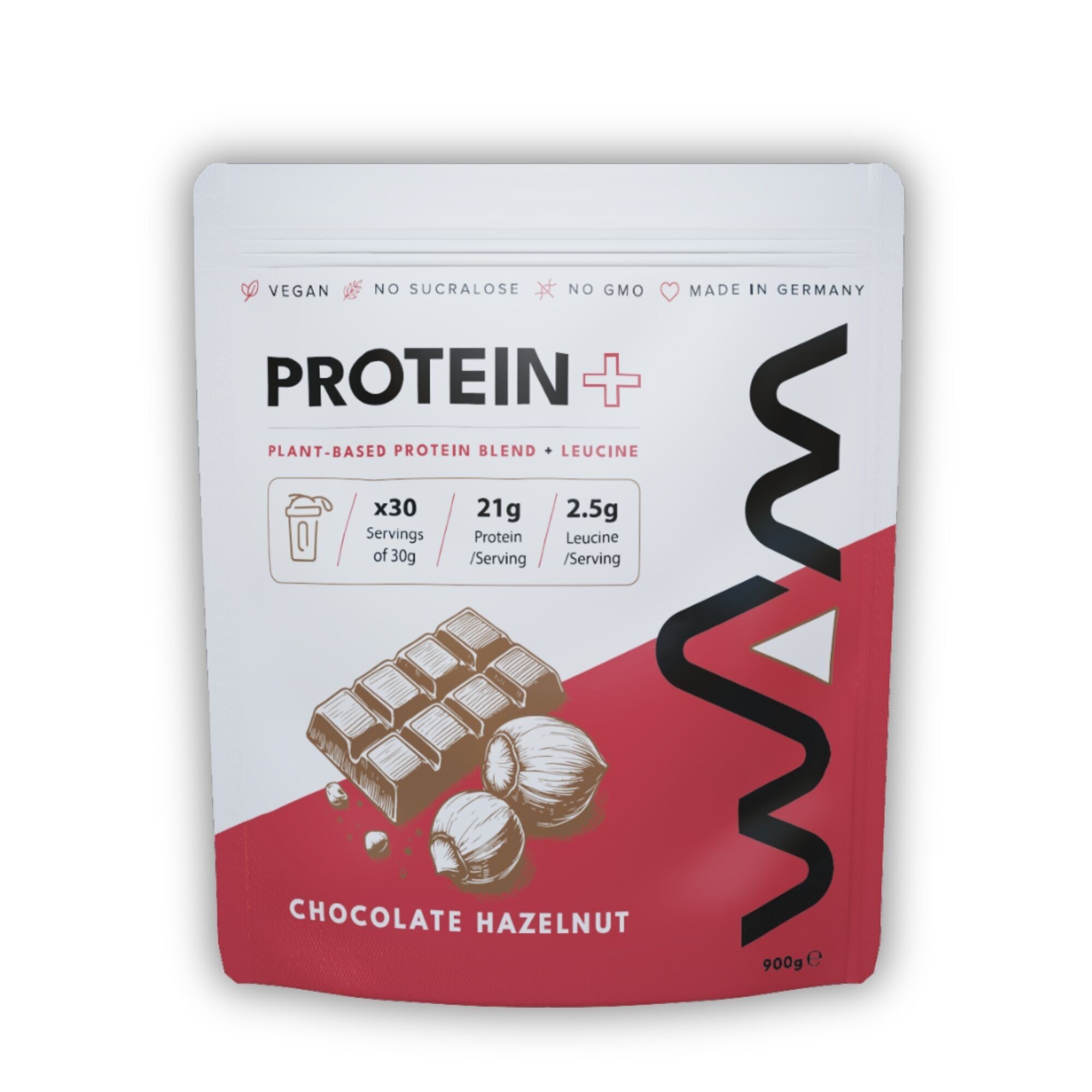 WAM Vegan Protein – Chocolate Hazelnut (900 g)