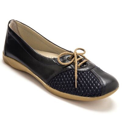 Derbies côtés extensibles cuir (1004671_0001)