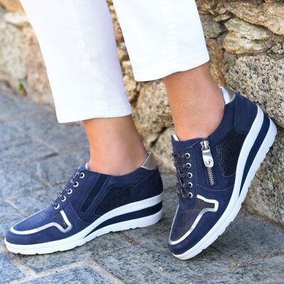 Sneakers in pelle con aerosemelle® (2002300_0001)