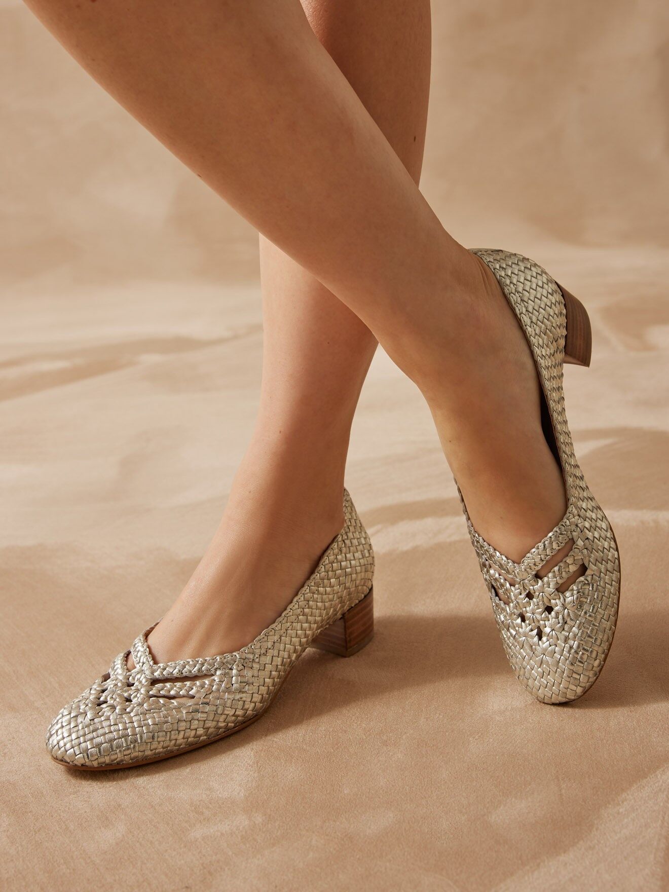 Geflochtene Pumps mit Luftsohle (2008755_0038)