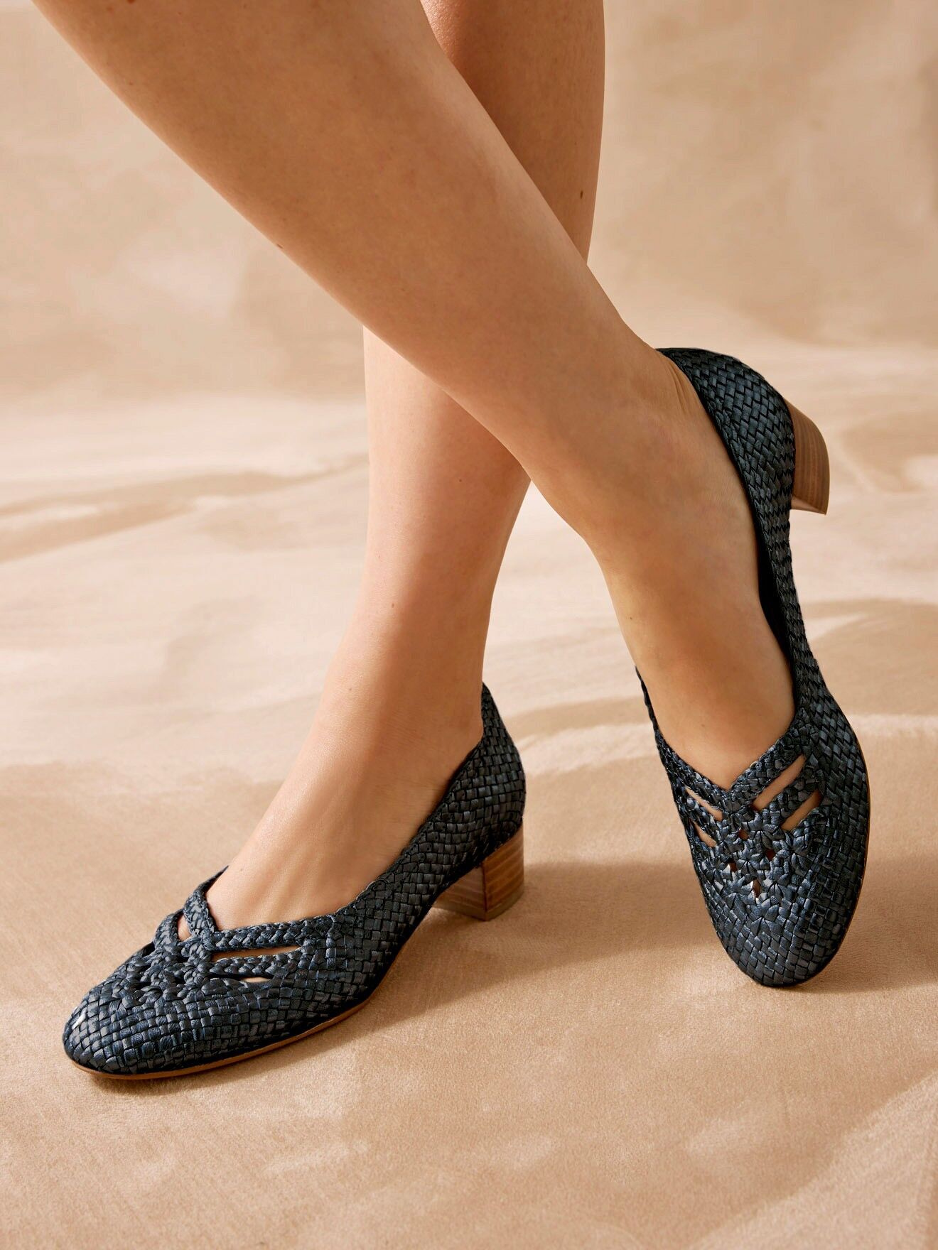 Geflochtene Pumps mit Luftsohle (2008755_0001)
