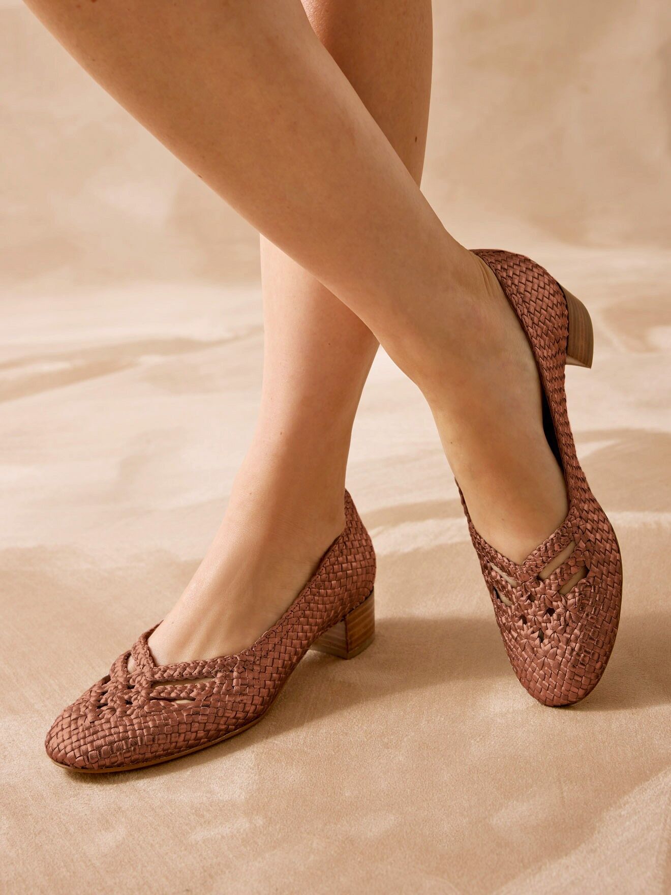 Geflochtene Pumps mit Luftsohle (2008755_0023)