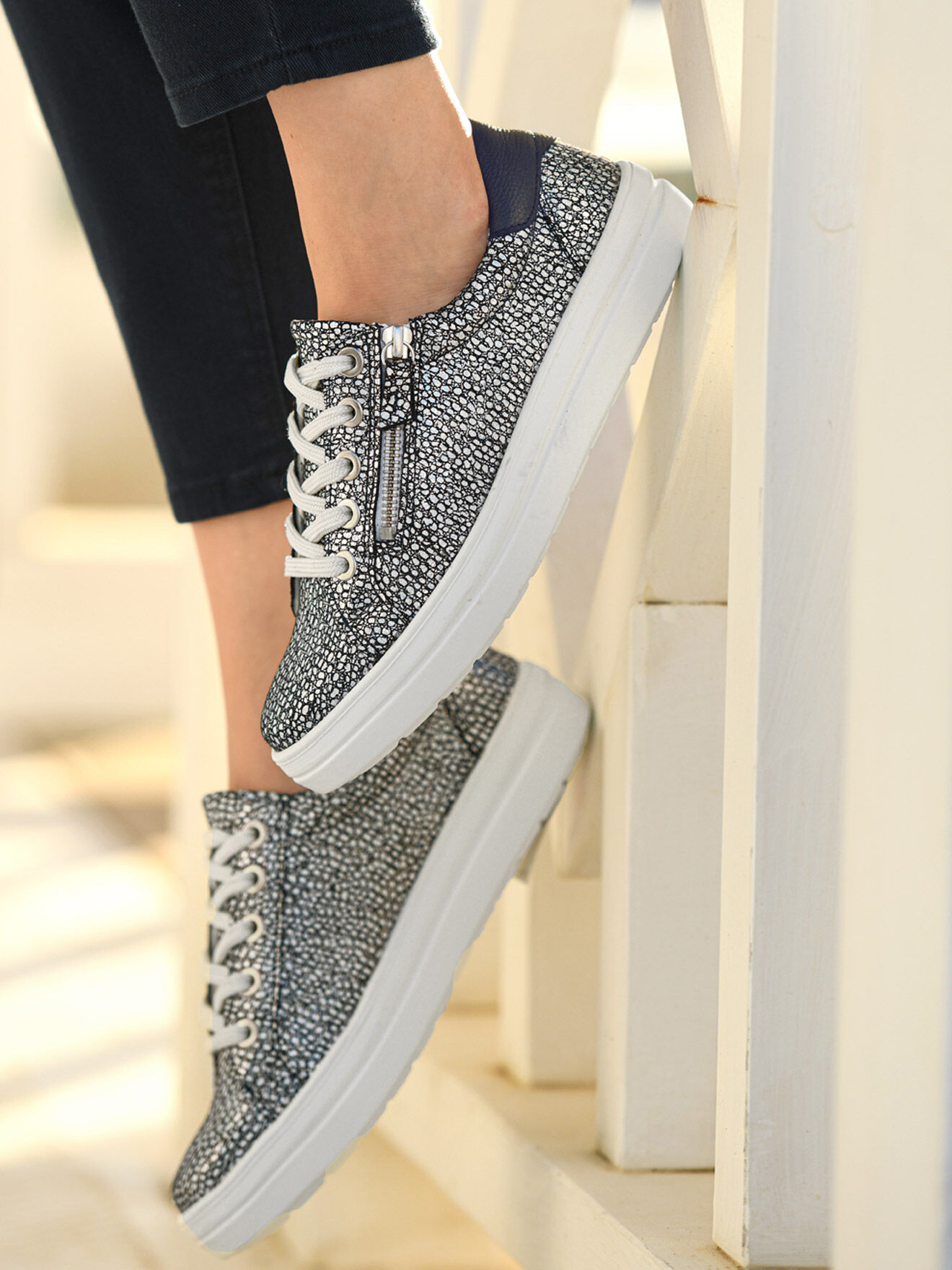 Pier One Sneakers alte - black/nero