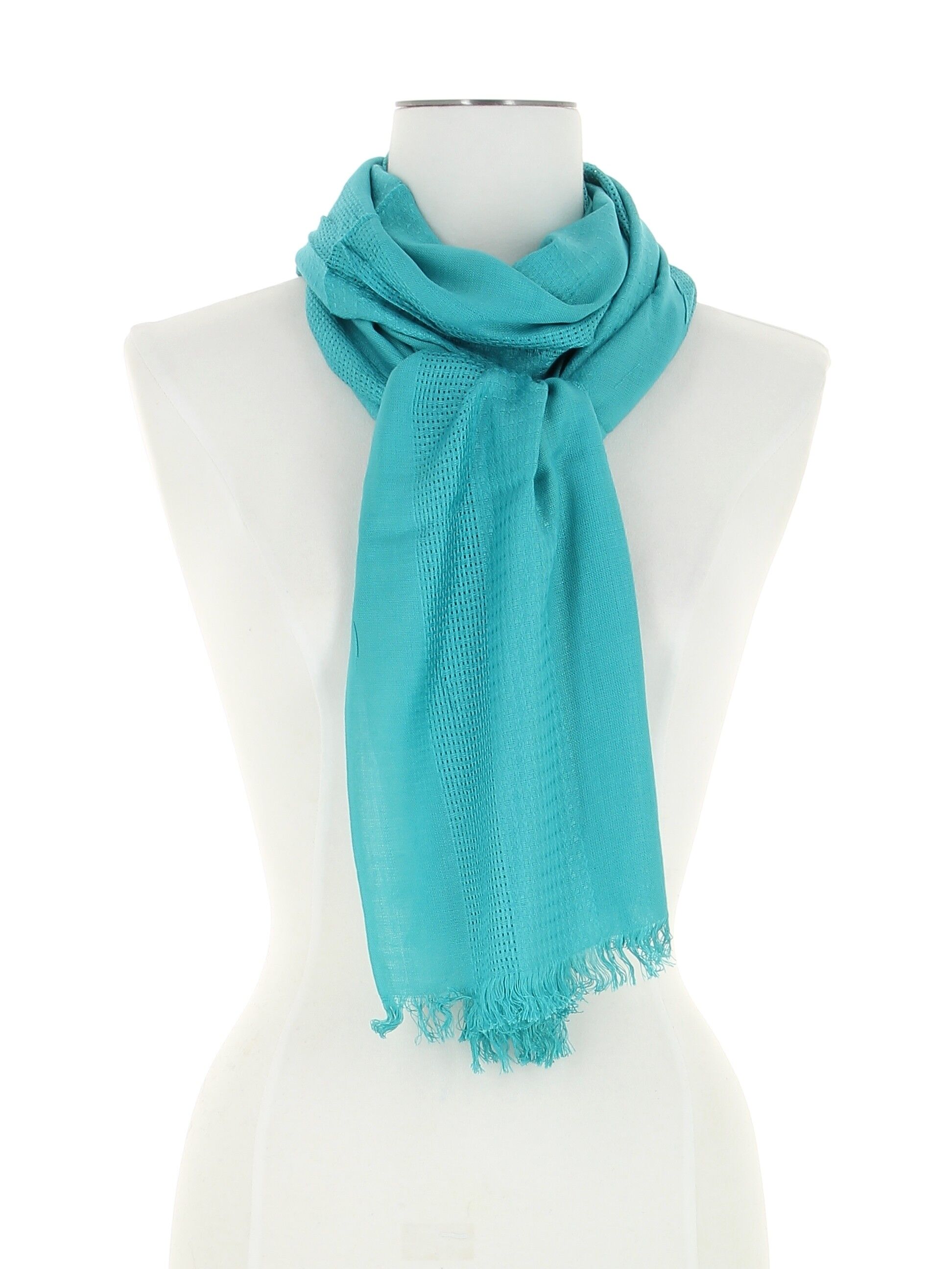 Scarf Scarf 100% Viscose - duck green - (180x50cm) - SORRENTO