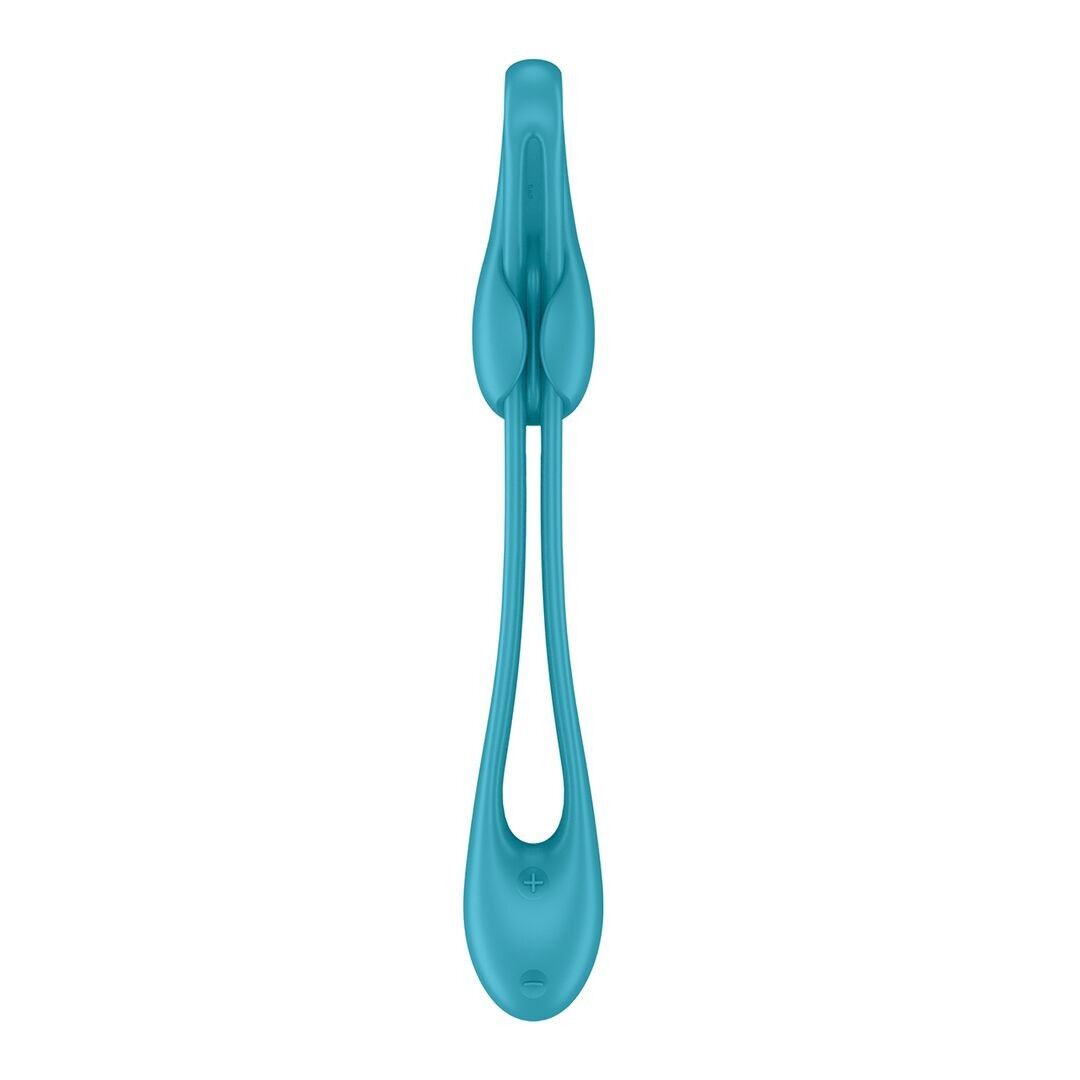 Satisfyer - Plug and Play 1 - Couple Vibrator - Blue Green