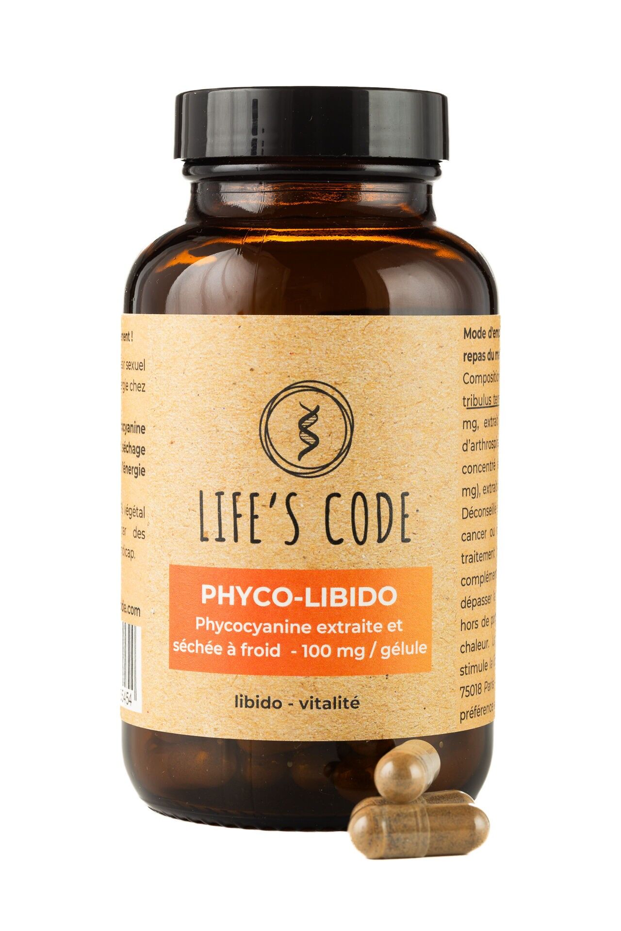 Phyco-Libido – Vitalità, Libido ed Equilibrio Ormonale (60 o 180 Capsule)