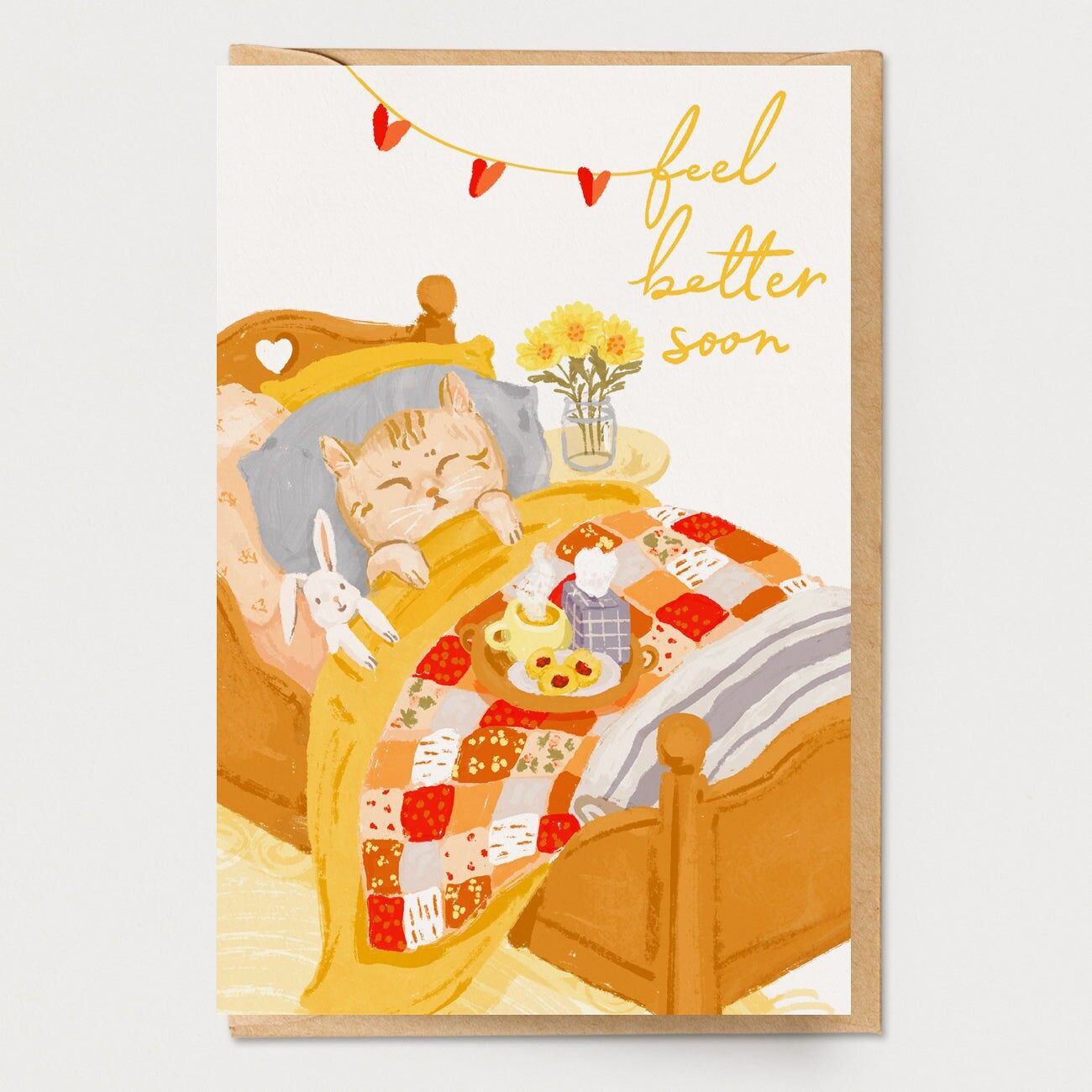 Feel Better Kitten Card