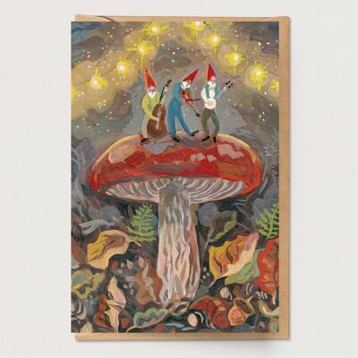 Carte de bande de champignon