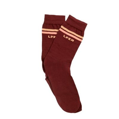 CALCETINES 2BAND SPORT BURGUNDY
