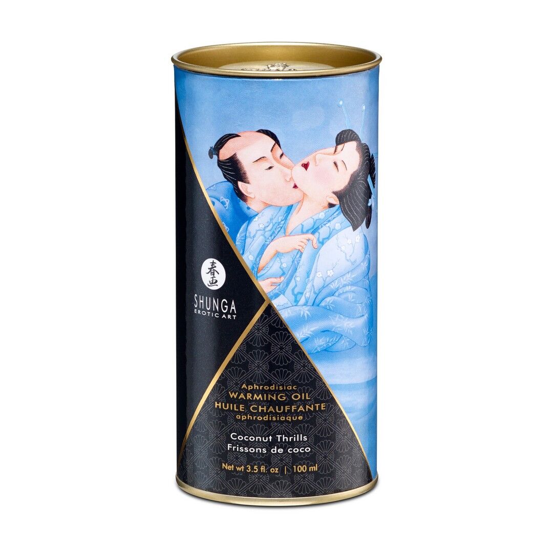 Olio di Afrodisia - Emozioni al cocco - 3.5 once fluide / 100 ml