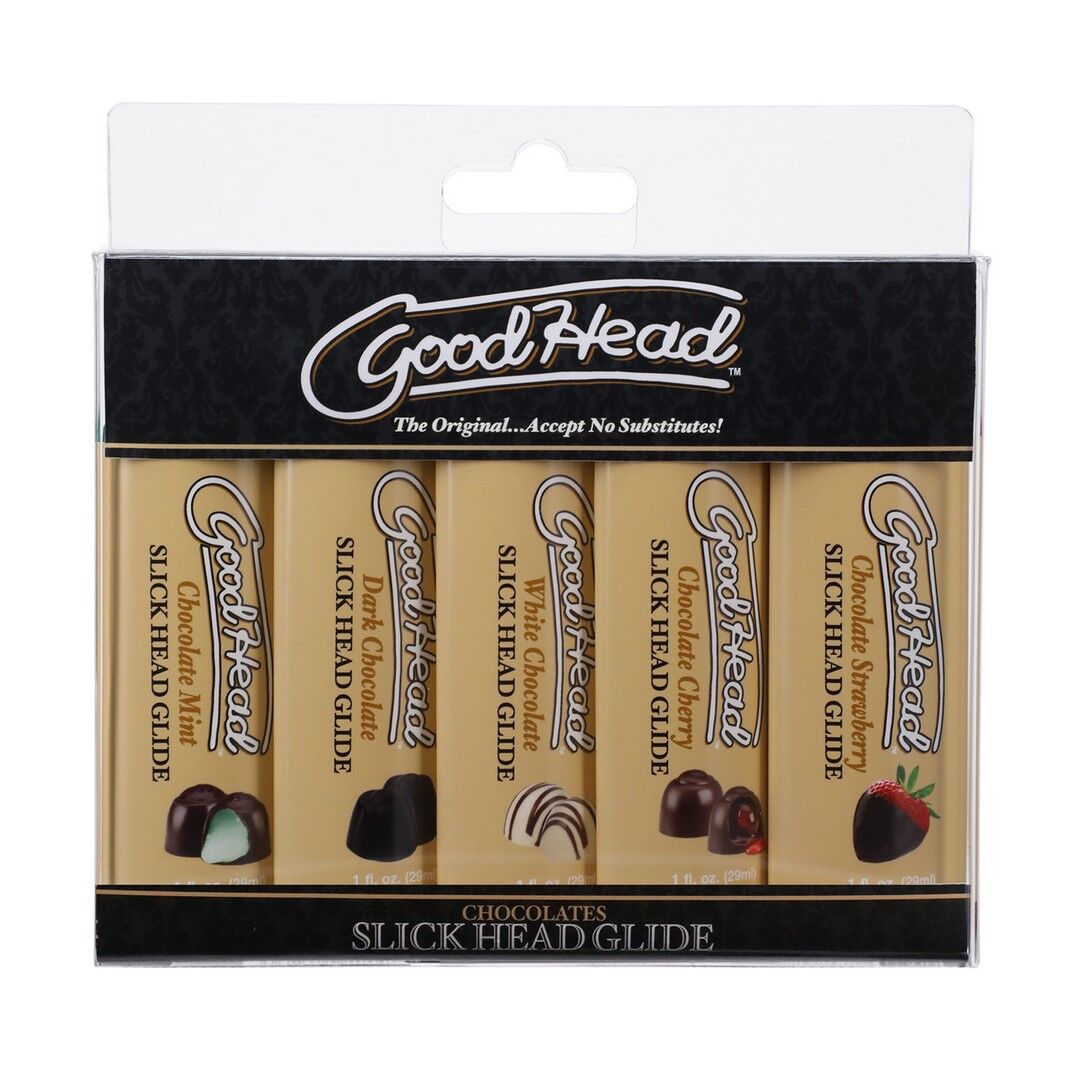 Slick Head Glide - Cioccolatini - Confezione da 5 - 1 fl oz / 29 ml