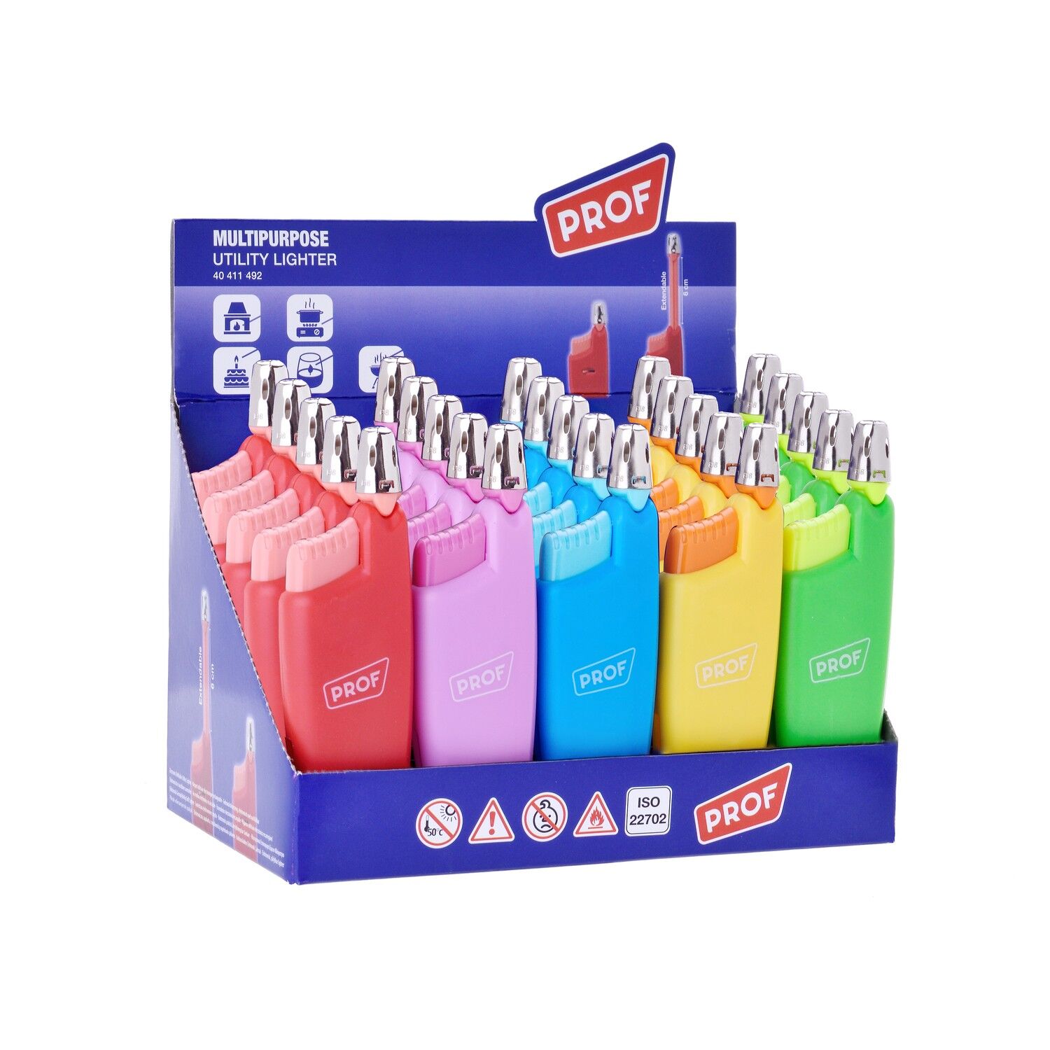 Piezofeuerzeug „Trendy Colors“ von Kingfish