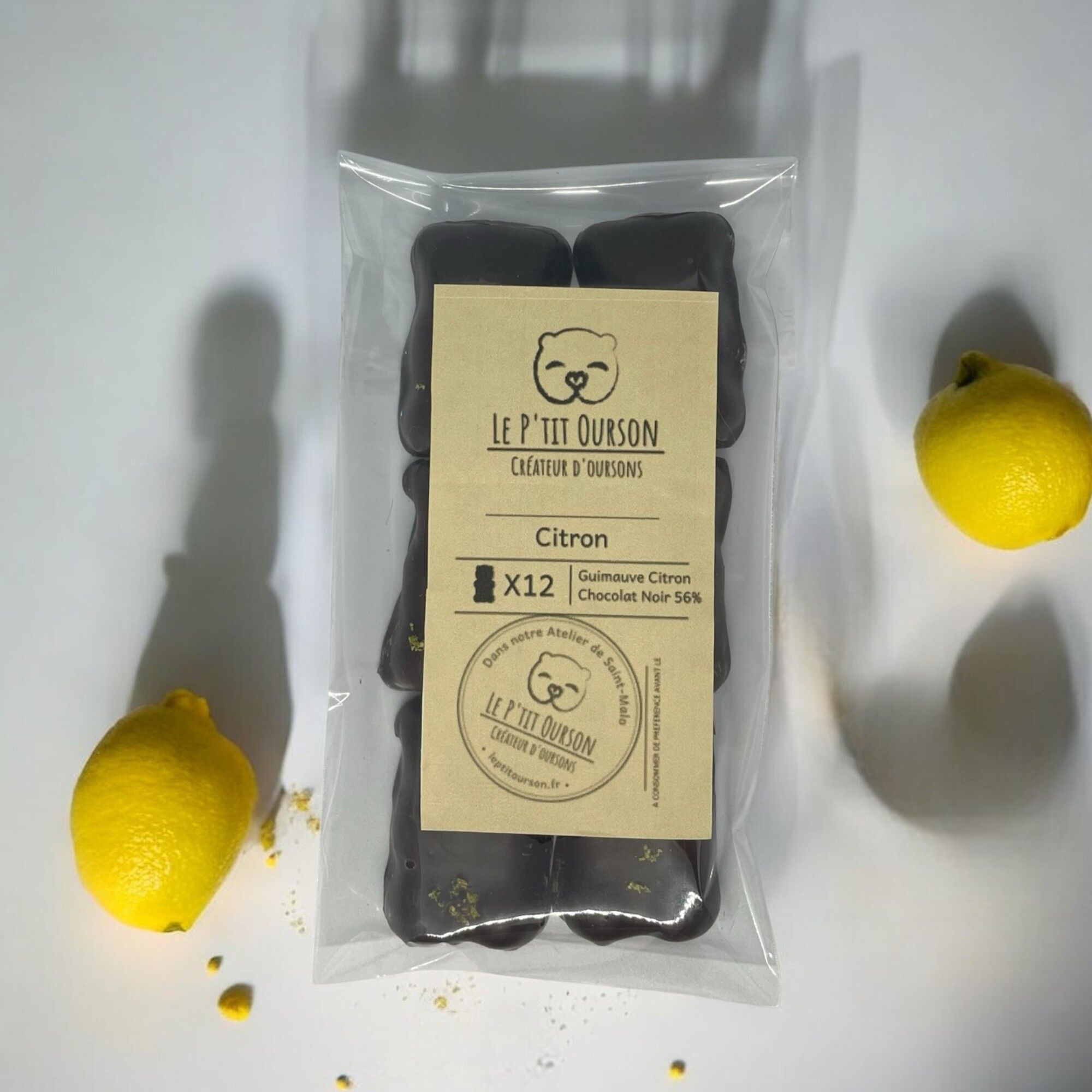 Orsetti di marshmallow - Limone giallo