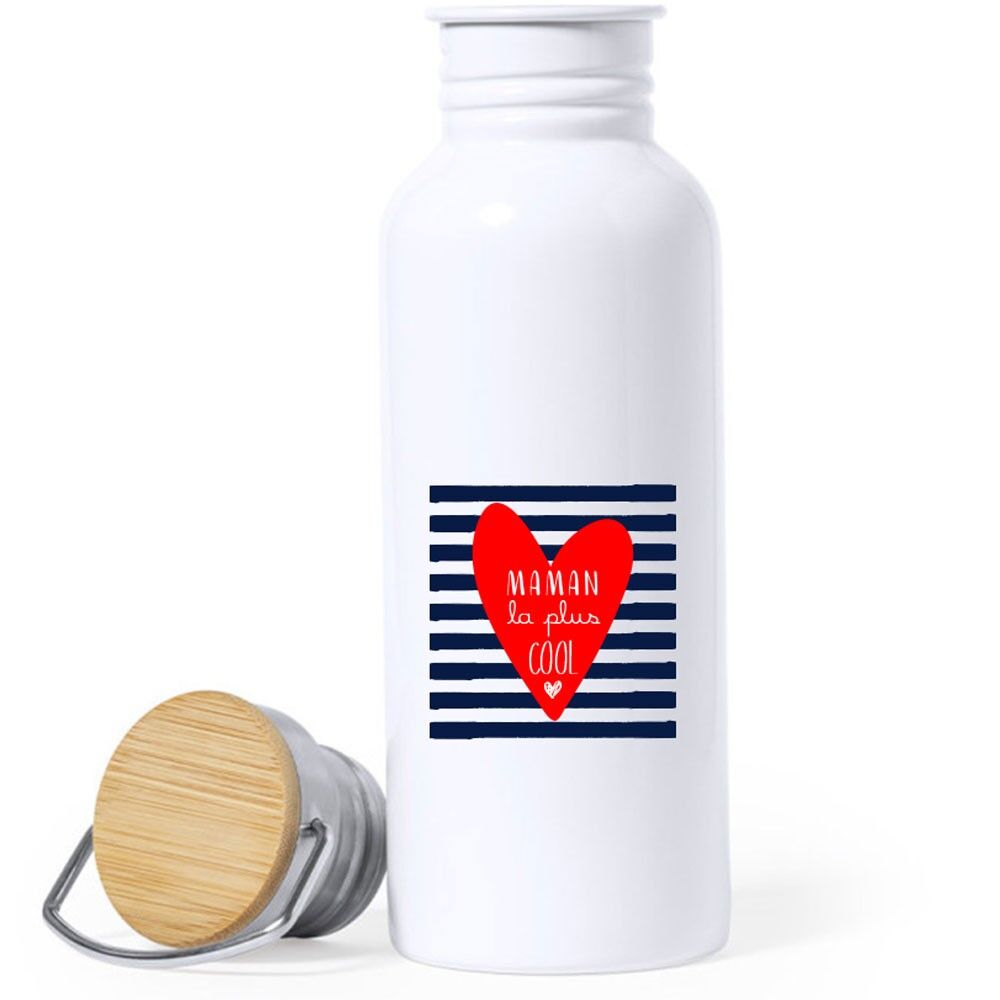 Bottiglia d'acqua Coolest Mom - Cuore