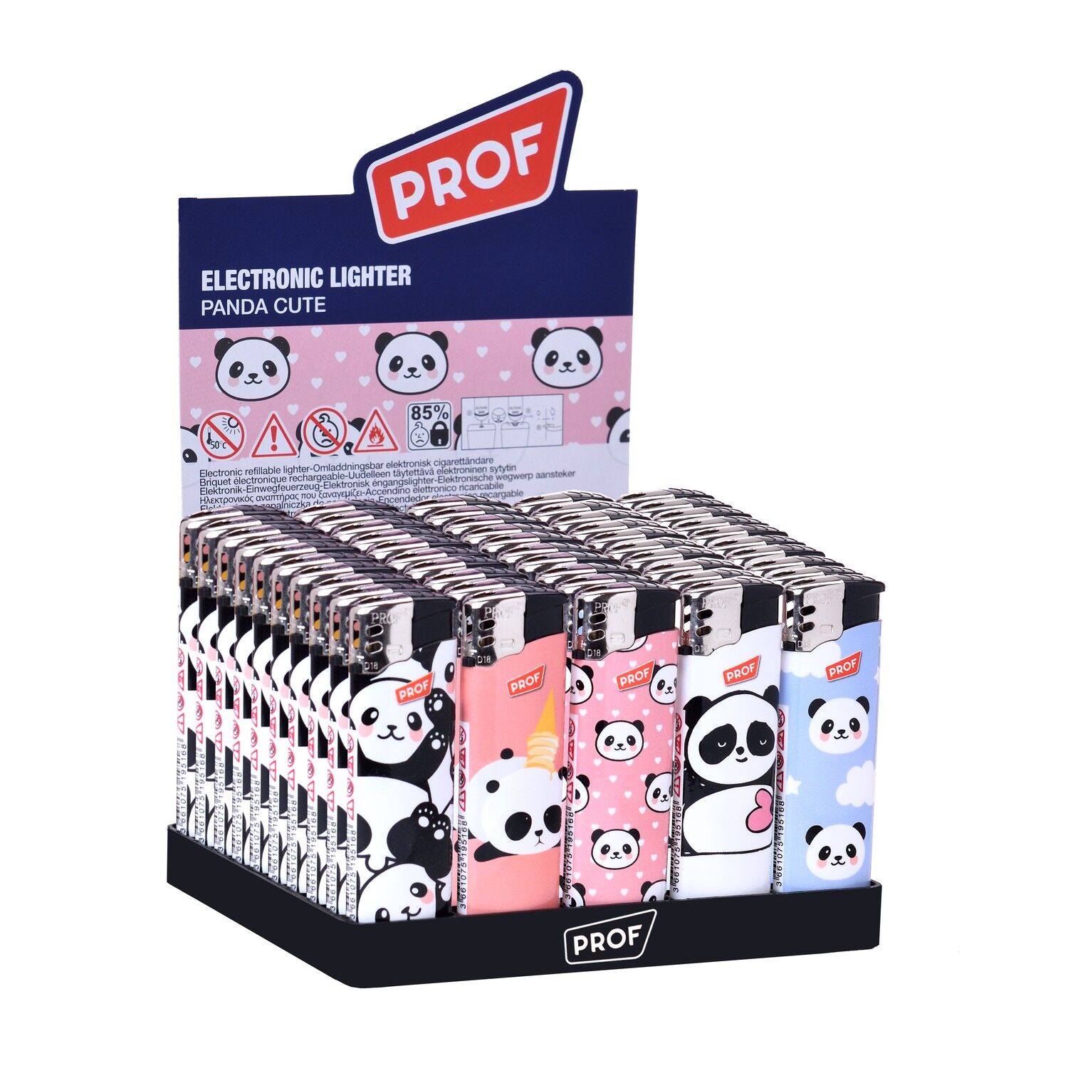 PROF. CUTEPANDA, ELEKT.  FEUERZEUG DL50