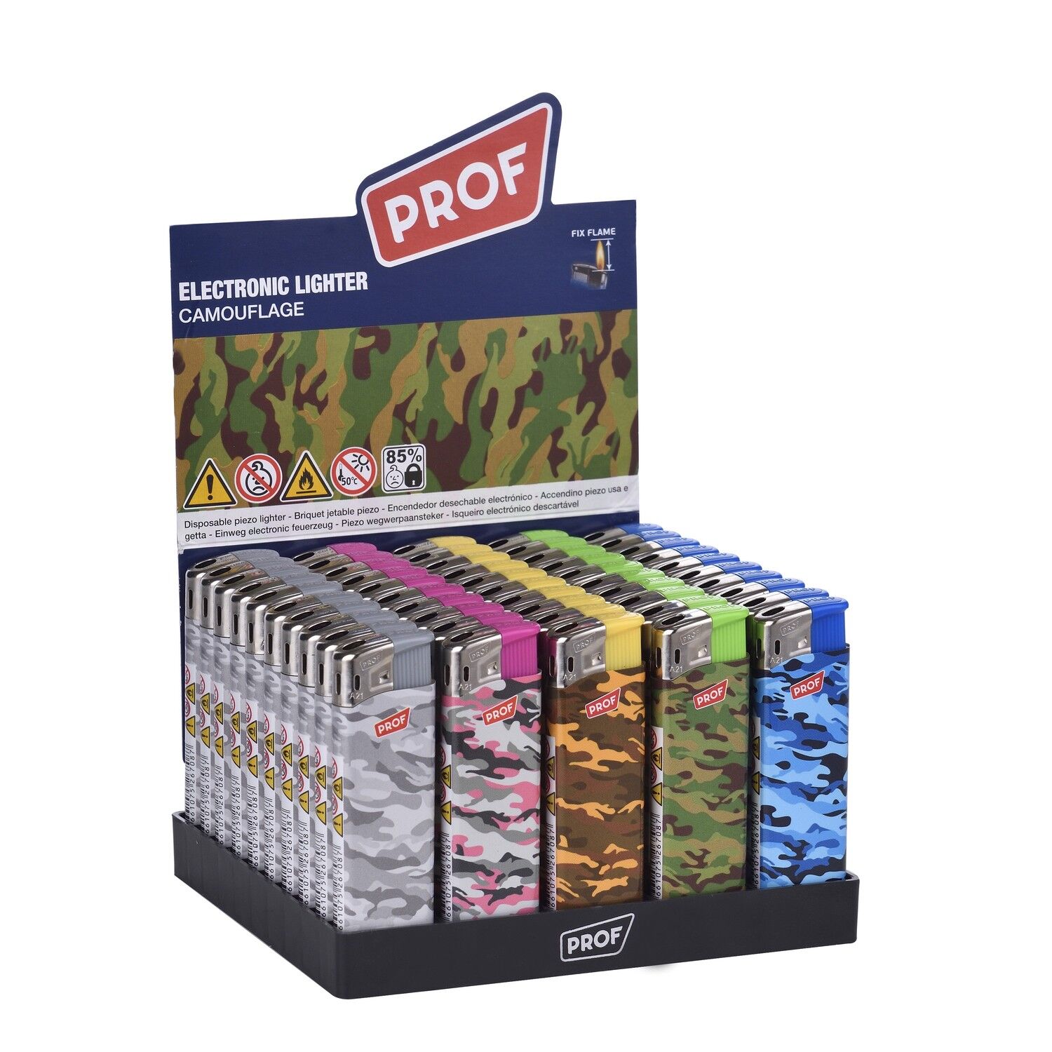 PROF 50 FIXFLAME CAMOUFLAGE FEUERZEUG