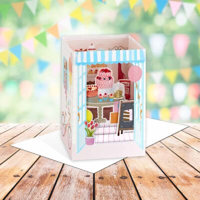 Carte fête des grands-mères - Patisserie Pop-Up