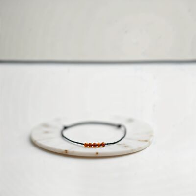 Cognac Ember Five Bracelet