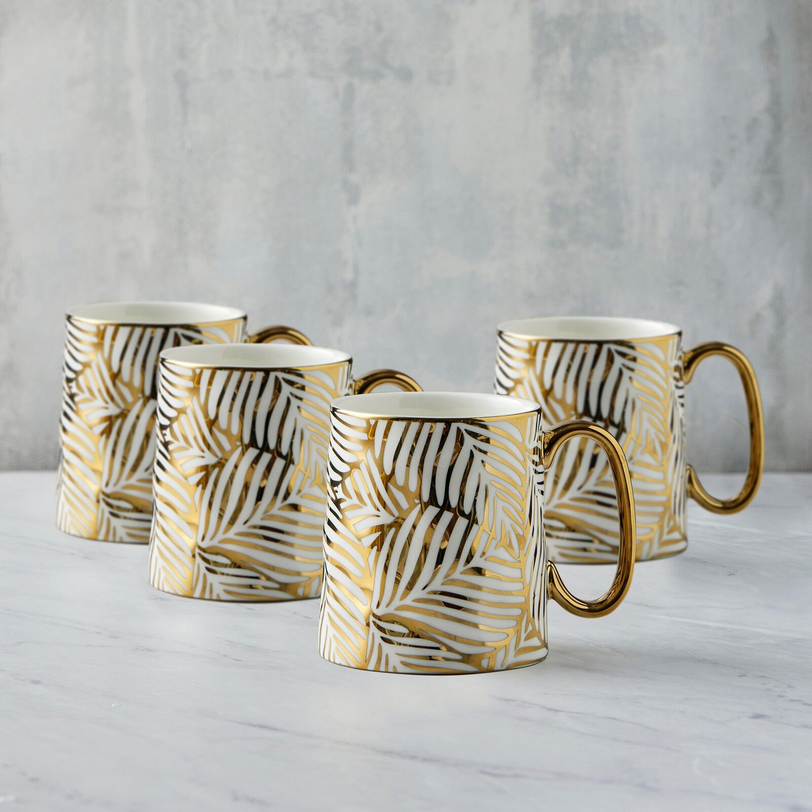 Tropische Tasse Gold