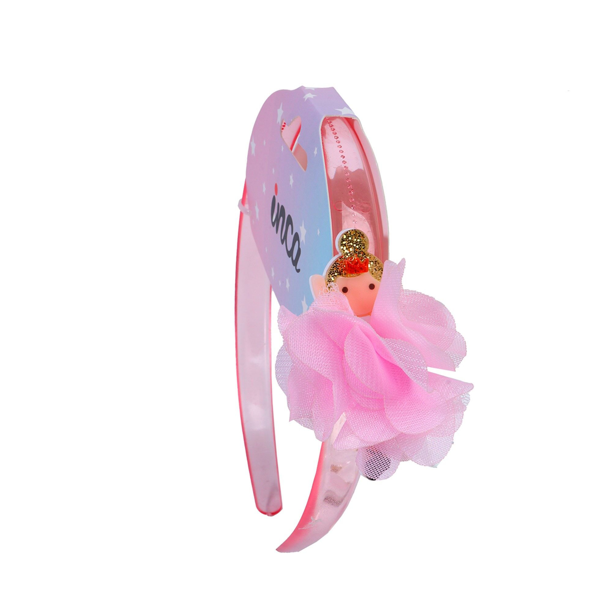 Cerchietto per bambini semitrasparente con decorazione ballerina