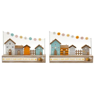 Décoration de maison debout de 25 cm