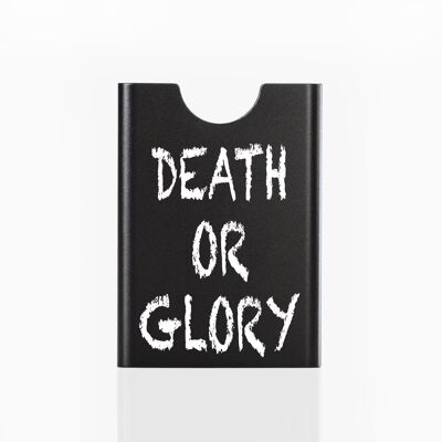Thin King Card Case - Death Or Glory - New Black