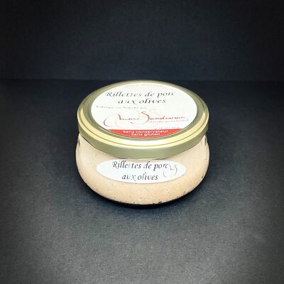 Pork Rillettes with Olives - 160 grams