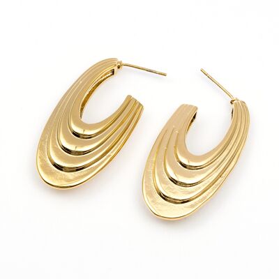 Boucles d'oreilles Bianca | Acier inoxydable de qualité supérieure